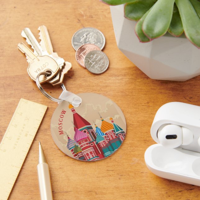 MOSCOW Vintage Chaveiro (Mesa)