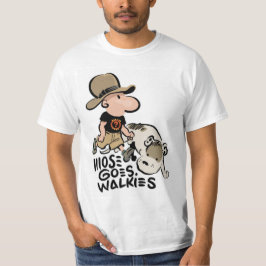 Mose Goes Walkies Camiseta