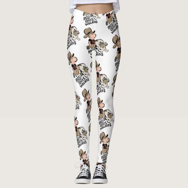 Mose Goes Walkies Leggings (Frente)