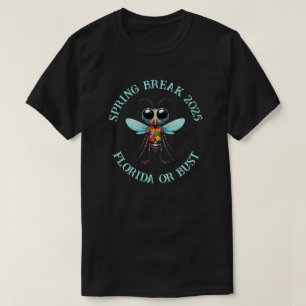 Mosquito em Camisa Tropical - Pode personalizar