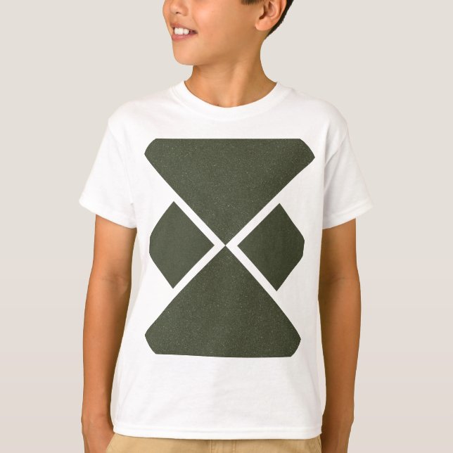 Moss Green Hourglass Tee for Events - T-Shirt (Frente)