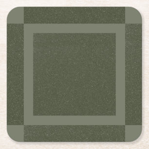 Moss Verde Grade Folha Bebida - Porta-copos de pap