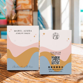 Mostarda azul Boho Maquinista