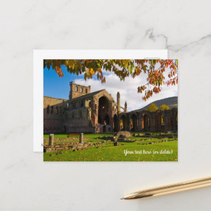 Mosteiro de Melrose, Cartão Postal da Escócia