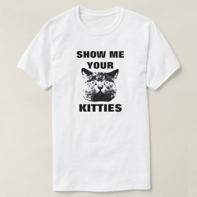 MOSTRE-ME A CAMISA DE GATINHOS (Frente do Design)