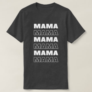 Mostre seu amor Pegue a camiseta 'Mamã'