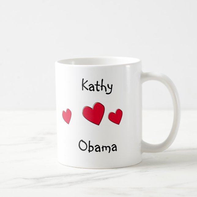 Mostre sua caneca do apoio de Obama (Direita)