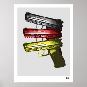 Mostre suas cores: Poster da HK P30