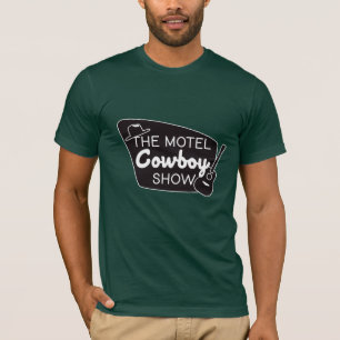 Motel Cowboy Show Tee: Camisa Verde