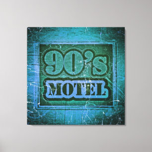 Motel Vintage de 90 anos - Canvas