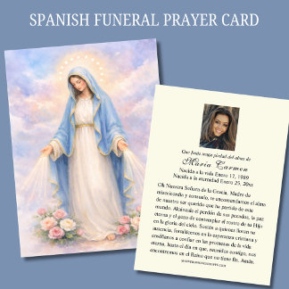 Mother Mary Funeral Prayer Memorare