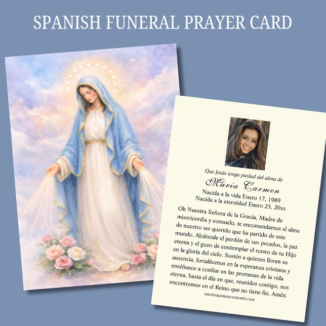 Mother Mary Funeral Prayer Memorare (Criador carregado)