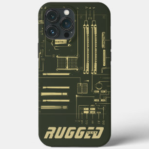 Motherboard Tech GEEK verde e ouro RUGGGG