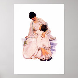 "Motherhood", por Jessie Willcox Smith Poster