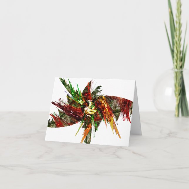 MOTHMAN - Cartão de nota - bckgrnd branco (Frente)