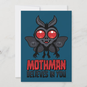 Mothman Motivacional Acredita em Você