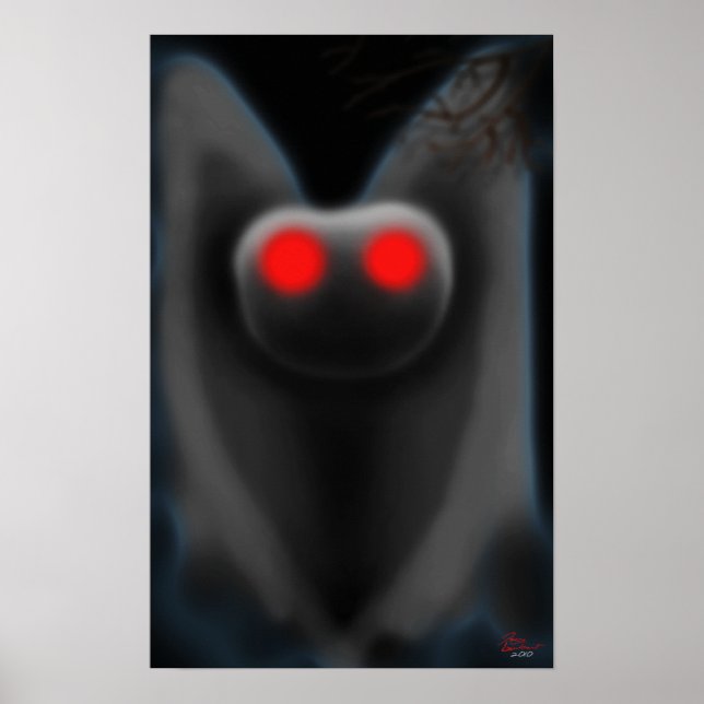 Mothman Poster Impressão (Frente)