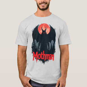 Mothman T-Shirt - Teto de lenda Cryptid da Virgíni