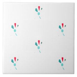 Motif botânico Azulejo cerâmico