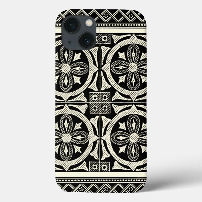 Motif de Mandala Preto e Branco pelo Vision Studio (Verso)