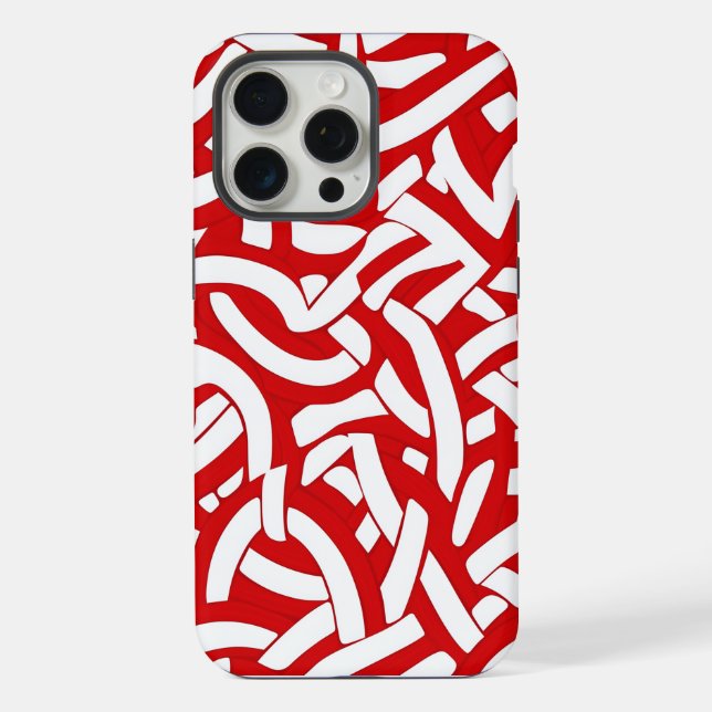 💫 Motif Spiralé Rouge et Blanc 🎨 (Verso)