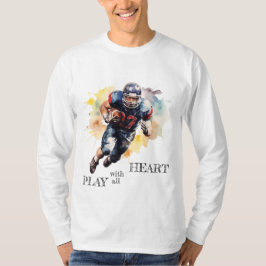 Motivação básica de T-Shirt de longa folga