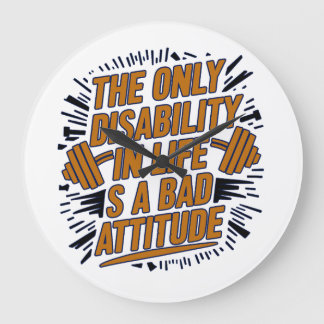 Motivação cita Relógio de Arte de Parede