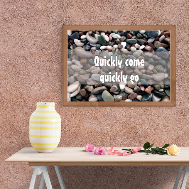 Motivação Rápida venha rapidamente para poster (Criador carregado)