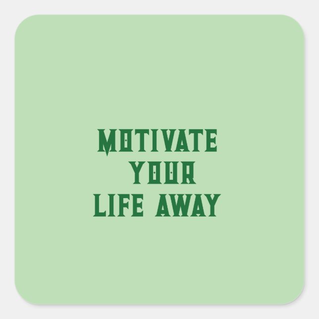 Motivar adesivo (Frente)