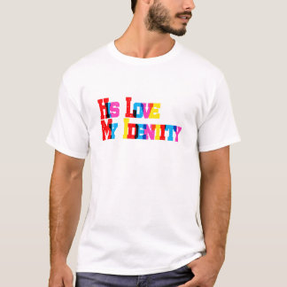 Motivational Christian cita camisa masculina