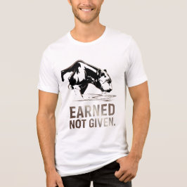 Motivational Panther Gym Qoute T-Shirt