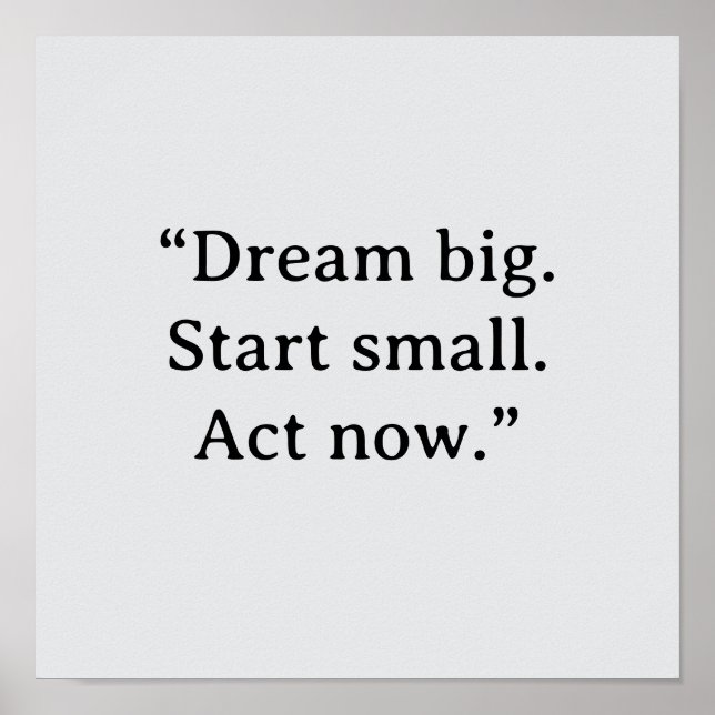 MOTIVATIONAL QUOTE POSTER (Frente)