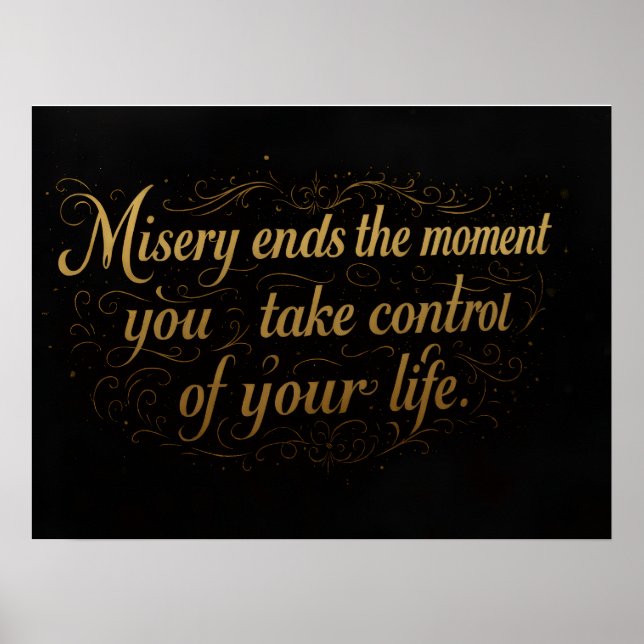 Motivational Quote Poster (Frente)