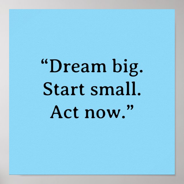 MOTIVATIONAL QUOTE POSTER (Frente)