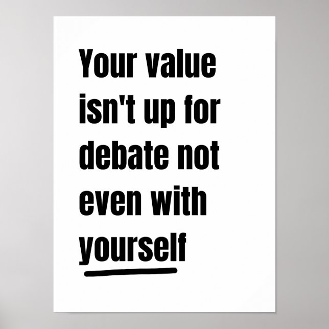 Motivational quote poster  (Frente)