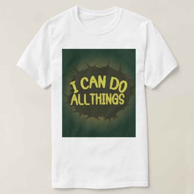Motivational Quote T-Shirt (Frente do Design)