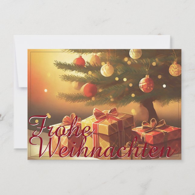 Motivo com presentes debaixo da árvore de Natal 37 (Frente)