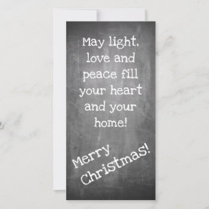motivo de Natal em estilo de quadro negro - XMAS