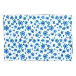 Motivo Flor Azul | Padrão de Margarida