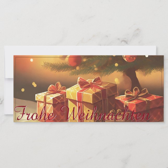 Motivo, mit Geschenken unterm Weihnachtsbaum 37016 (Frente)