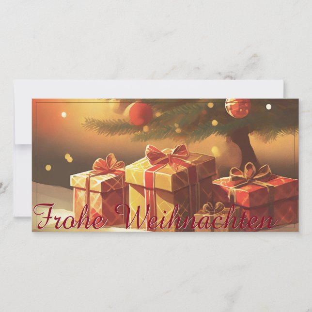 Motivo, mit Geschenken unterm Weihnachtsbaum 37016 (Frente)