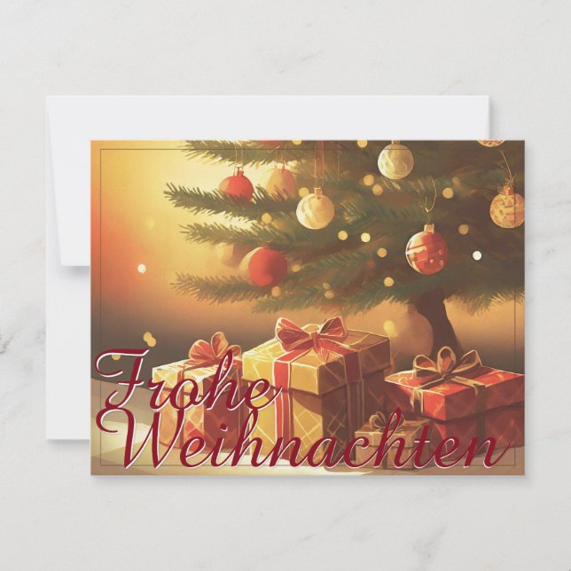 Motivo, mit Geschenken unterm Weihnachtsbaum 37016 (Frente)