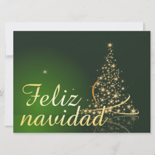 Motivo natalício verde com árvore de Natal.