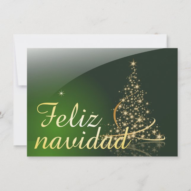Motivo natalício verde com árvore de Natal. V2.0 (Frente)