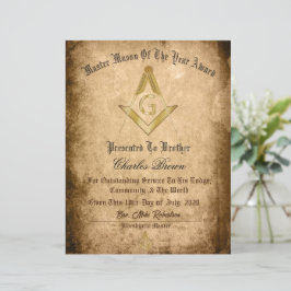 Motivo Principal Do Certificado Do Ano