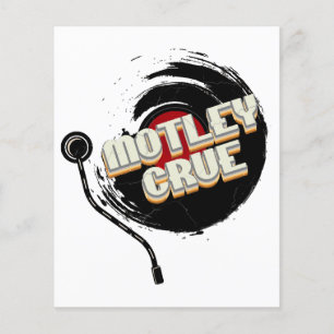 Mötley Crüe Vinil Estética Vintage 