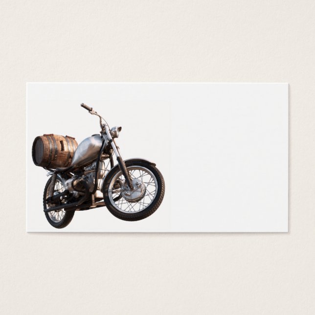 Moto com barril de vinho (Frente)