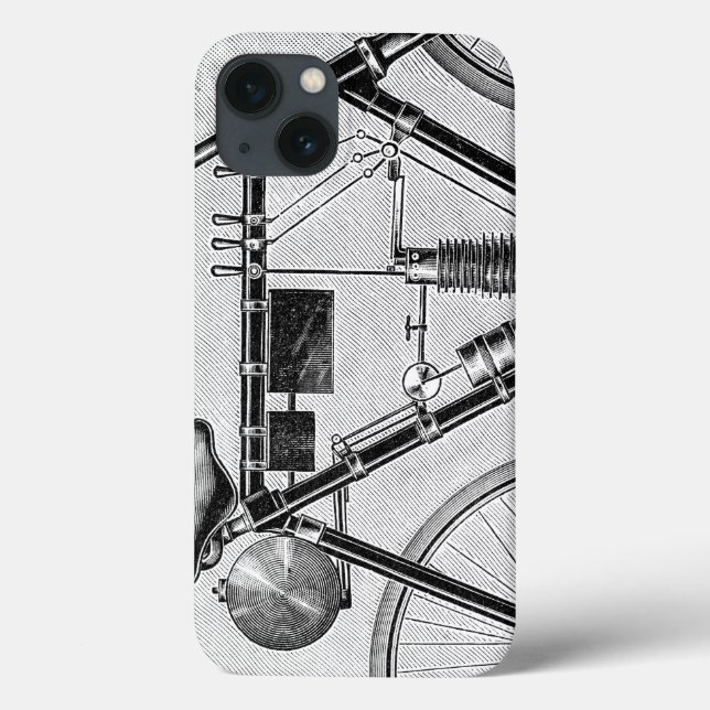 Motocicleta de Petrolette Omega, 1895 (Verso)