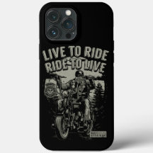 Motociclista Barbudo Vive para Andar Andar para Vi