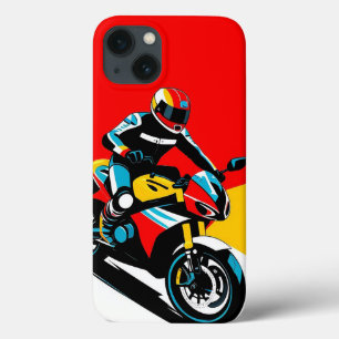 🌄 Motociclista Clássico Contra Dramático